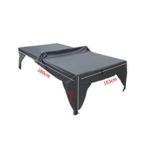 Zchui, copertura per tavolo da pingpong, impermeabile, facile da pulire, per interni, leggera, pieghevole, resistente alla polvere, resistente all'usura, pratica