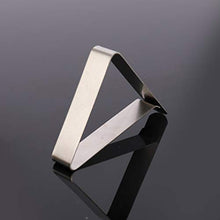 TUANTUAN12 pezzi clip per tovaglia in acciaio inox, supporto per feste, picnic, ristoranti, feste, campeggio, matrimoni