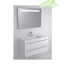 Insieme Mobile & lavabo Riho Bellizzi Set 11 in legno lucido 100 x 45 x H 60 cm