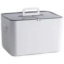 Medicina Di Sicurezza, La Droga Di Grande Capienza Portatili Organizzatore Casa Facile Da Armadietto Mossa Medicina Cassetta Di Pronto Soccorso / Scatola Per Vacanze E Arzneimittelbox,Grigio