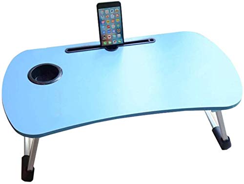 HXF- Tavolino Tavolino Portatile Pieghevole 70 * 40cm Pigro Dormitorio Scrivania Tavolo di Studio Semplice Durevole (Color : C)