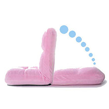 Laishutin Divano Lazy Lazy Sofa Home Office Meditation Reading per Soggiorno e Ufficio (Color : Pink, Size : 21 * 53 * 120cm)