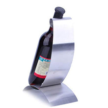 YXR Wine Rack in Acciaio Inox a pressare Wine Rack Creativa Wine Rack Modo Creativo Bar Wine Rack Decoration (Size : 29 × 21 × 10cm)
