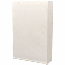 Weilandeal - Armadio in tessuto e legno di pino 110 x 40 x 170 cm, dimensioni: 110 x 40 x 170 cm (larghezza x profondità x altezza).