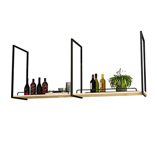 TXX Portabottiglie per Vino, Bar, Ristorante, Appeso, Portabicchieri, Portabottiglie per Vino o Liquori Portaoggetti Elegante per Cucina, Sala da Pranzo, Bar o Cantina,120X30X50 cm,120X30X50 cm