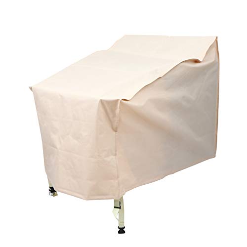 YARNOW 2 Pezzi Coperture per Sedie da Esterno per Esterni Copertura per Mobili Impermeabile Copertura per Divano Singolo Oxford Copertura per Giardino Resistente all'Acqua 25X28x26