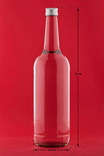 Casavetro trasparente Tappo A vite bottiglie di vetro vuote 1000 ml - riutilizzabile Twist Off coperchi - a tenuta D'aria Coperchio In Metallo Per Kombucha birra a casa Gin Olio Aceto (8 x 1000 ml)