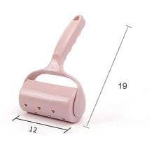 LLQM Sticky Hair Device, 1 Pole + 4 Heads, tearable Roller Sticky Paper Felt Roller Brush, Sticky Hair Removal Roller, Clothes Brush