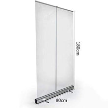Professional Counter Protective Screen Sneaze Guard Guard Start Sneaced Guardia con rotolamento Supporto in piedi in piedi Barriera di isolamento libero, barriera di distanziamento sociale protettiva