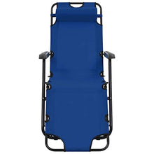 Festnight 2 pz Sedie a Sdraio Pieghevole da Giardino per Esterno con Poggiapiedi Blu/Nero/Rosso/Grigio/Marrone,Lettini Prendisole Pieghevoli Esterno con Poggiapiedi