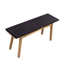 Cuscino lungo per divano da interni ed esterni, tappetino per divano in peluche di colore puro per 2 3 posti (grigio scuro, 30 x 100 cm)