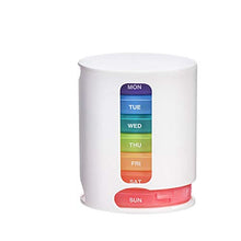 Portapillole Pill Box Medicina portatile imballaggio bagagli di settimana in settimana Pill Box viaggio Pillole Grande capacità di confezionamento Organizer Armadietti farmacia