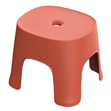 Liapianyun Bagno della Famiglia Sgabello di Plastica Piazza Sgabello Addensato Adulto Bambino Sgabello Basso Antiscivolo Piccola Panca È Pieghevole E Facile da Immagazzinare Abbastanza Luminoso,Rosso