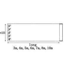 Shade net Rete Parasole più Spessa per Uso Domestico, Densità A 8 Pin, Design A Doppio Binario, Cortili All'aperto, Balconi, Reti Isolanti per Fiori, Disponibile in più Dimensioni