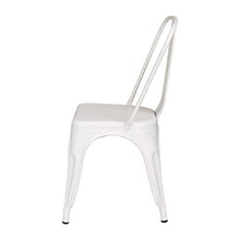 Totò Piccinni Sedia Industry in Metallo Design Industriale (Bianco, Sedia)