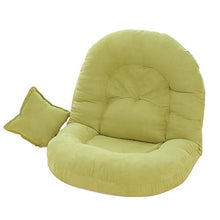 QZ-ICZY Addensare Adesso aggiornato Pigro Couch, Super Comodo Pieghevole Facile da Pulire Lusso Senza Assemblaggio Interni Esterni Piano Divano,Verde