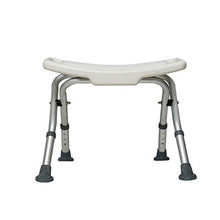 FREEDOH Sgabello da Doccia, con Braccioli in Alluminio Antiscivolo Sgabello da Bagno Regolabile in Altezza Sedia da Bagno Pieghevole per Anziani in Gravidanza Seggiolino da Bagno per Bambini,Bianca