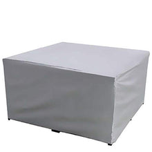 WZDD Copertura per Mobili da Giardino Impermeabile 130x75x71cm, Copertura Tavolo Giardino Rettangolare, Telo Copri Tavolo per Esterno Traspirante Copritavolo da Giardino