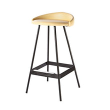 WDX- Bar Stool Bar Stool Moda Creativa Bar Chair Casa Schienale Alto Seggiovia Bar Stool Rotante ad Alta Sgabello Sgabello Colazione Ristorante Ascensore Sgabello Confortevole (Color : Yellow)