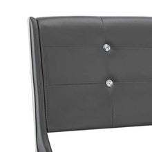 SKM Letto con Materasso Grigio in Similpelle 140x200 cm (47.15kg)