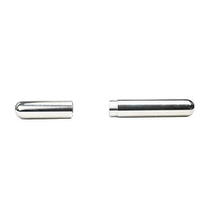 XZJJZ 1 PC Scatola portaoggetti per sigari da Viaggio in Acciaio Inossidabile Specchio Squisito Tubo per sigari Singolo Accessori per Fumatori Portatili Regalo