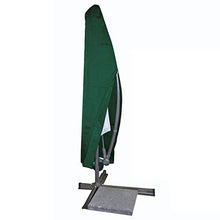 WOLTU® GZ1163 Copertura per Ombrellone da Giardino Telo di Coperture Mobili Cover Protezione Parasole Esterni PE Verde