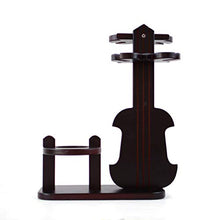 LXH-SH Cremagliera del Vino Nana Vino Rack di Legno Decorazione Holder Creativa della Tazza del Vino Europeo Porta Bicchiere in Vetro Violino Wine Rack scaffali Vino contatore