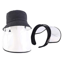 PRETYZOOM Visiera di Sicurezza 2 Pezzi con Cappuccio Protettivo Set Antiappannamento Visiera Cappello Protezione Visiera Cappello Anti-Sputo per Uso Quotidiano All'aperto