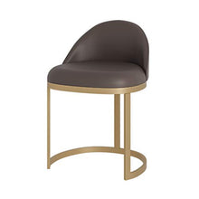 Vanity Chair Vanity Sgabello trucco schienale della poltrona moderna trucco Sgabello Camera Dressing Table sedia di modo creativo Bar Dressing Sgabello ( Color : Brown , Size : 44*47*61cm )