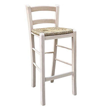 Ok Affarefatto Maddaloni Sedia Sgabello in Legno Massello H 67 Cm Grezzo da Verniciare Nuovo già Montato