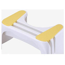 Sgabello WC WC Squat Sgabello Poggiapiedi Heightening Artefatto Artefatto Poggiapiedi Poggiapiedi Sgabello A Forma Di U per movimento intestinale completo ( Color : Yellow , Size : 47.5x31.5x21cm )