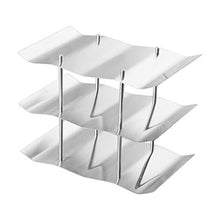 Modern stylish portable durable storage box Wine Rack 3 Tiers 9 bottiglie in acciaio inox da cucina tavolo controsoffitto Freestanding Saluto Wine Rack esposizione del supporto della mensola del vino