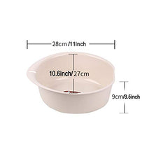 GYL Bacino Pieghevole XSJZ Lavabo in Plastica, 3 Pacchi Possono Essere Posizionati Verticalmente per Appendere Lavabo Portatile in Plastica per Lavabo Adatto A 3 Colori per Uso Domestico per Adulti