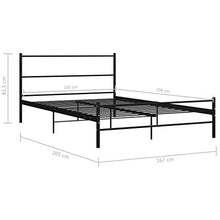 SKM Giroletto Nero in Metallo 160x200 cm (19.2kg) Nero-6498