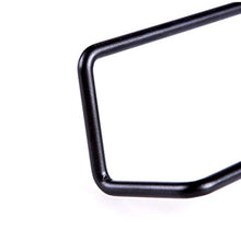 DOITOOL 2 pezzi Porta asciugamani da cucina sopra larmadio Portasciugamani da appendere sopra la Porta da cucina per interno o esterno delle porte porta strofinacci cucina (nero)