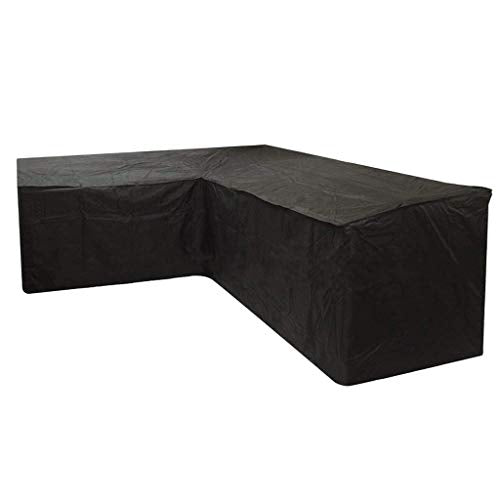 Copridivano Angolare da Giardino A Forma di L, 210D Coperture per Esterno, Impermeabile, Anti-UV, per Mobili da Giardino, Terrazzo