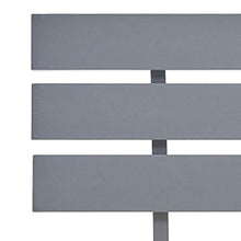 BIGTO - Struttura per letto in legno di pino massiccio, per camera da letto, stile C, colore: grigio, 160 x 200 cm