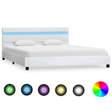 SKM Giroletto con LED Bianco in Similpelle 120x200 cm (24.45kg)