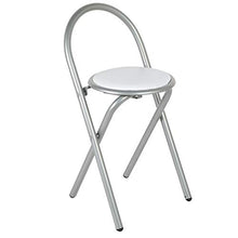 Set di sedie da tavolo 3 pezzi, tavolo da pranzo pieghevole per sala da pranzo, cortile, patio e balcone, con ripiano portaoggetti