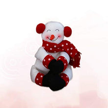 Amosfun Copri Bottiglia di Vino di Natale Hugger Cartoon Pupazzo di Neve Protezione Bottiglia di Champagne Toppers Bottiglia di Vino per Decorazioni Natalizie