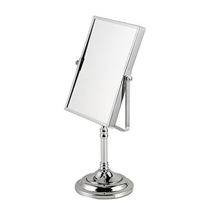 MMWYC Specchio for Trucco a Doppia Faccia in Rame/Specchio da toeletta di Fascia Alta da scrivania/Specchio di Bellezza a Grande ingrandimento/Specchio Rettangolare/Tavolo da toeletta Beauty-a