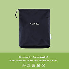 AWNIC Copertura per Lettino Prendisole da Giardino Copertura per Sedia a Sdraio con Prese d'Aria Resistente allo Strappo Impermeabile 420D Poliestere 200x75x40/70