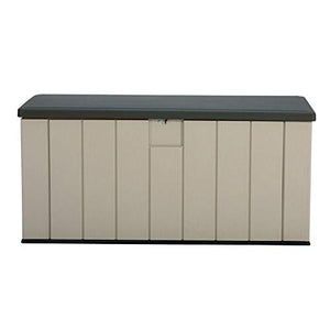 VHGYU Outdoor Storage Box Outdoor Storage Box 150-Gallon all Weather Esterna Impermeabile armadietto for Patio Prato Giardino per Indoor Bagagli attività: (Color : Gray, Size : 150.7x71.9x69.1cm)