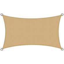 Sol Royal Tenda a Vela Impermeabile 400x200 cm SolVision PS9 - Protezione Anti Raggi UV - Sabbia - Rettangolare