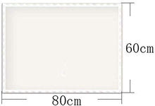 CENPEN Senza Telaio Piazza Bathroom Specchio a Parete Makeup Dresser Mirror (Dimensioni: 60 * 80cm)