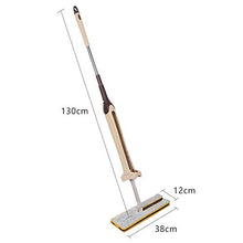 SSAYY Spray Mop 1Pc Mop Piatto Auto-Stridente Bifacciale Telescopico Comodo Manico Mop Strumento di Pulizia del Pavimento per Soggiorno Cucina Conveniente