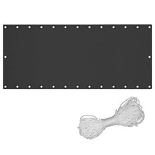 UISEBRT - Copertura per balcone in PVC, protezione per la privacy, per il balcone o per la recinzione del giardino, protezione dal vento e dal sole, impermeabile