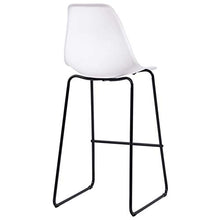 Tidyard Set 5 pz da Bar Design Moderno Alto in Tessuto Rovere e Crema/Nero/Bianco,Set Tavolo Quadrato e 4 Sedie da Bar Alti in Tessuto,Set Tavolo e Sedie da Cucina Design Moderno in Tessuto