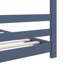 FAMIROSA Giroletto per Bambini Grigio in Massello di Pino 70x140 cm-9613