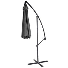 Mendler Ombrellone Giardino Spiaggia Acerra 3m Senza Base Grigio